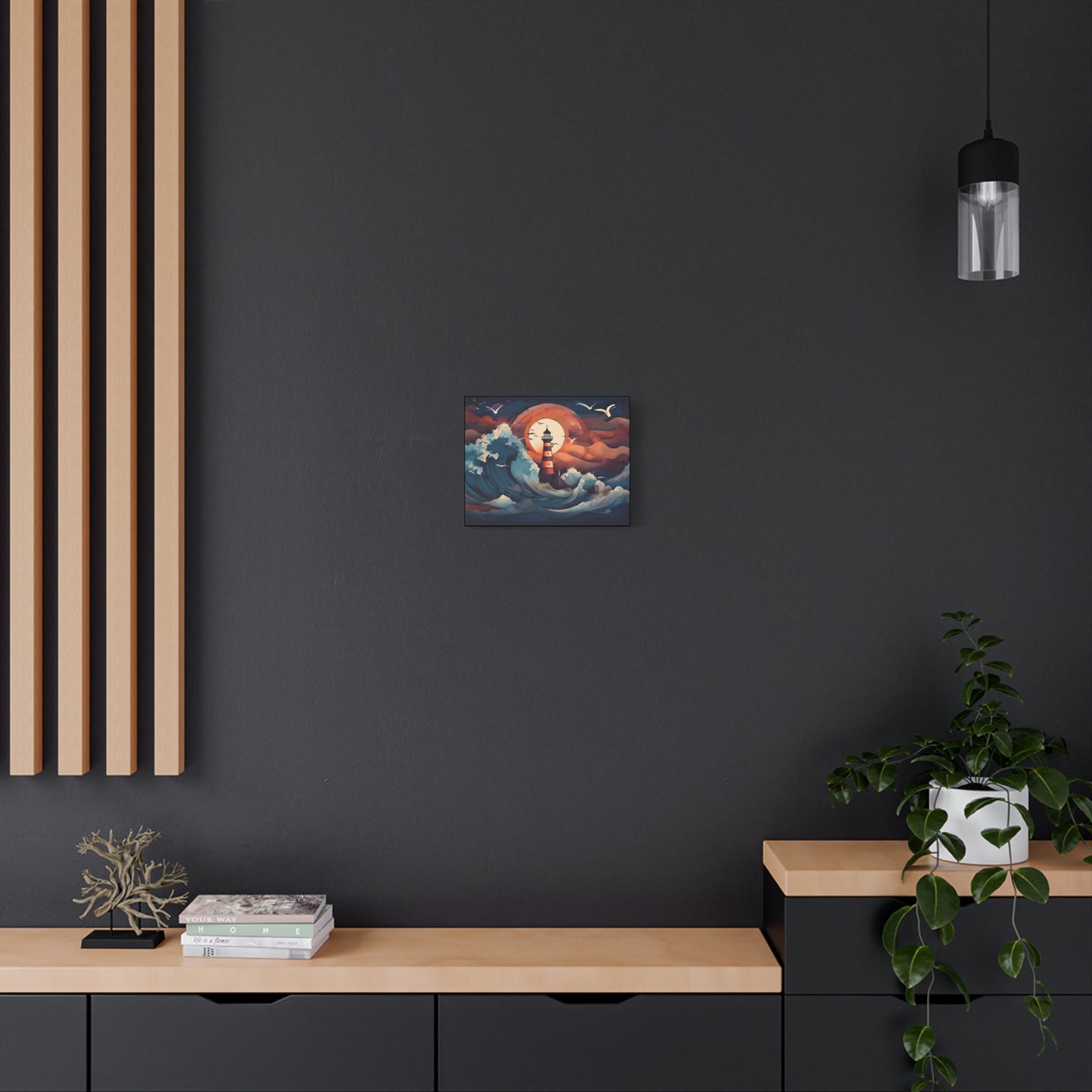 Canvas Print - Lighthouse colorful