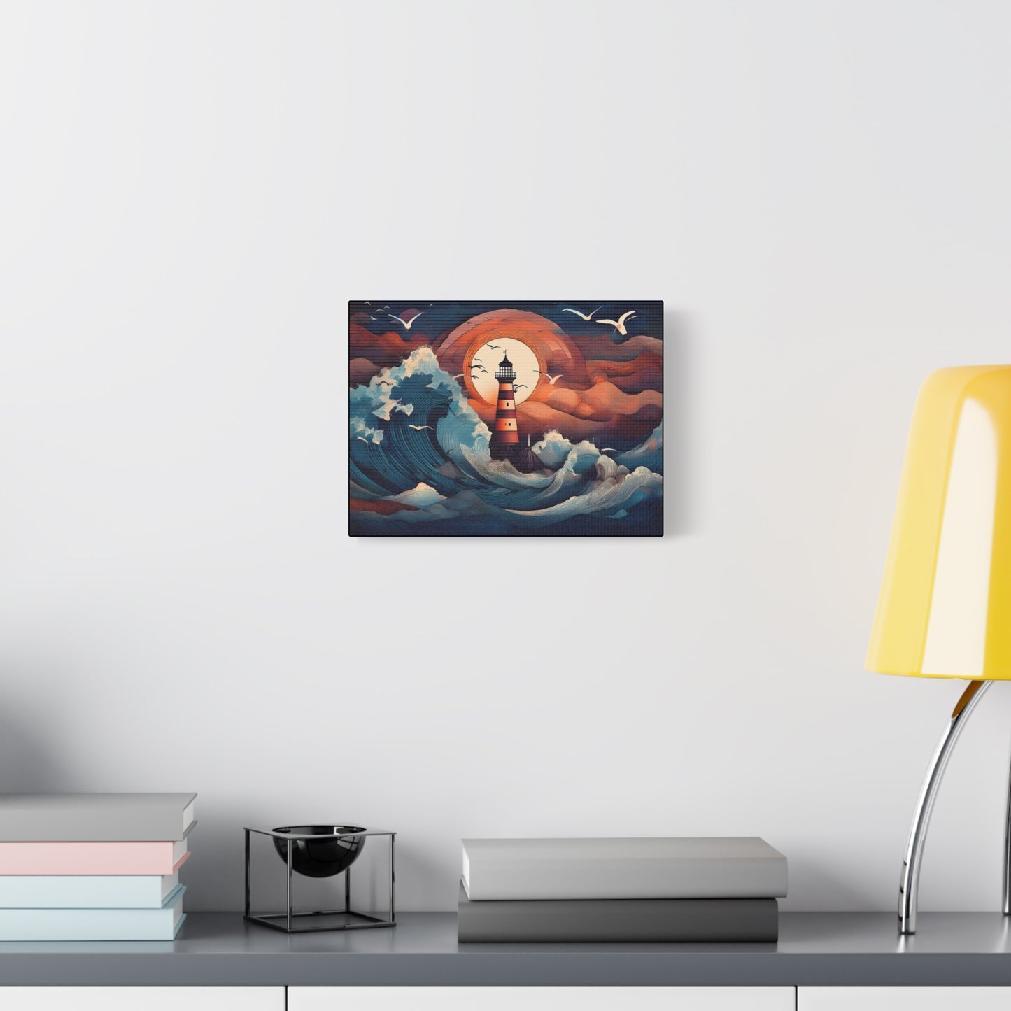 Canvas Print - Lighthouse colorful