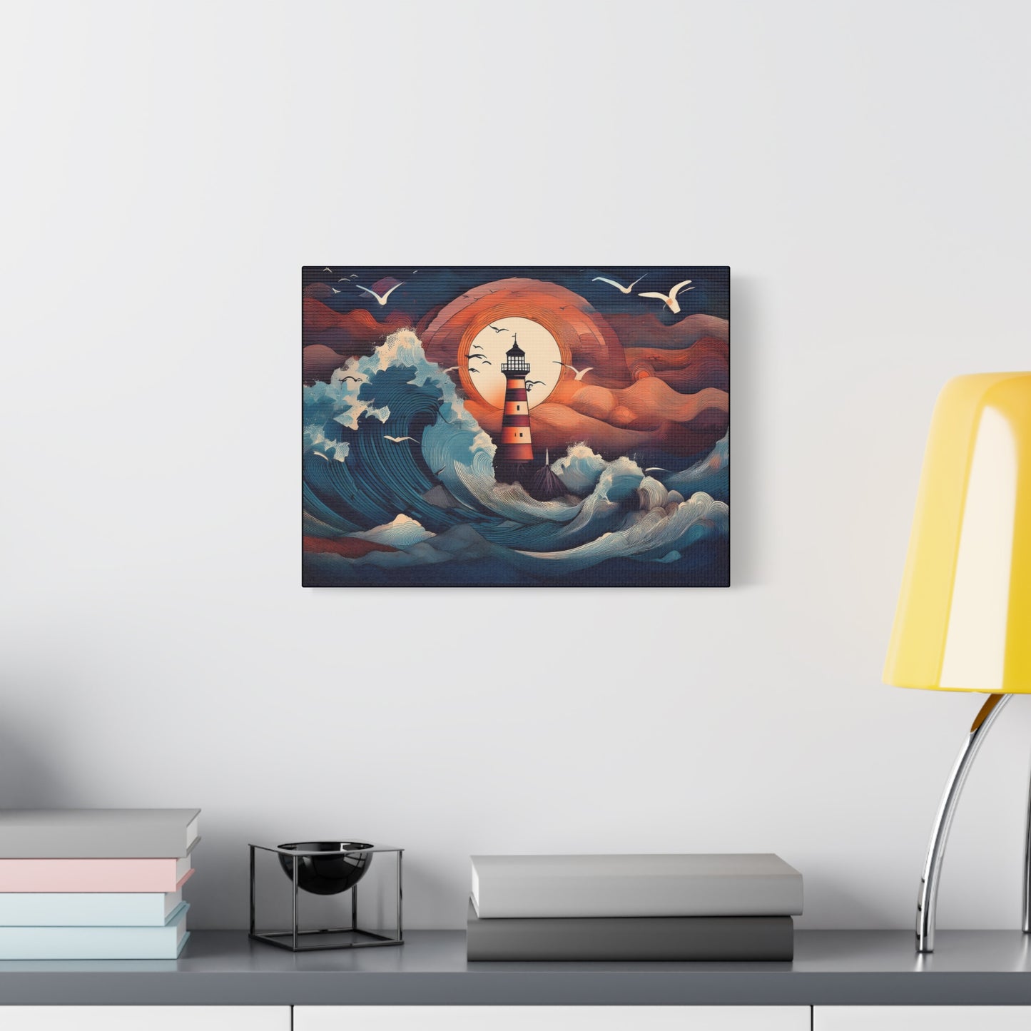 Canvas Print - Lighthouse colorful