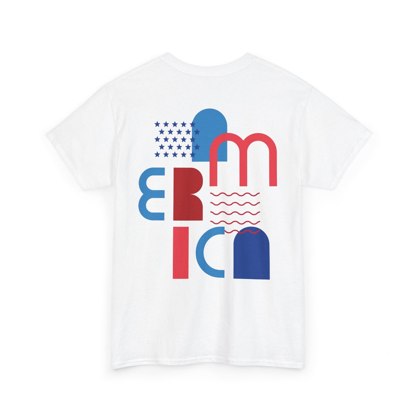 Patriotic Graphic Tee for All Occasions, USA Pride Shirt, Unisex Casual Wear, 4th of July T-Shirt, American Pride Apparel