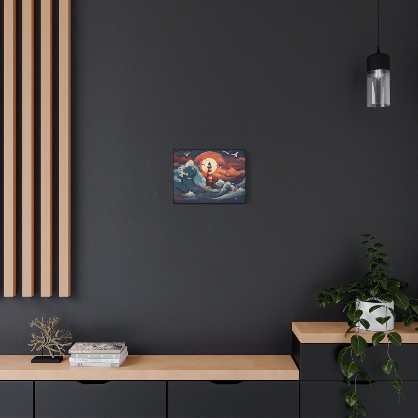 Canvas Print - Lighthouse colorful