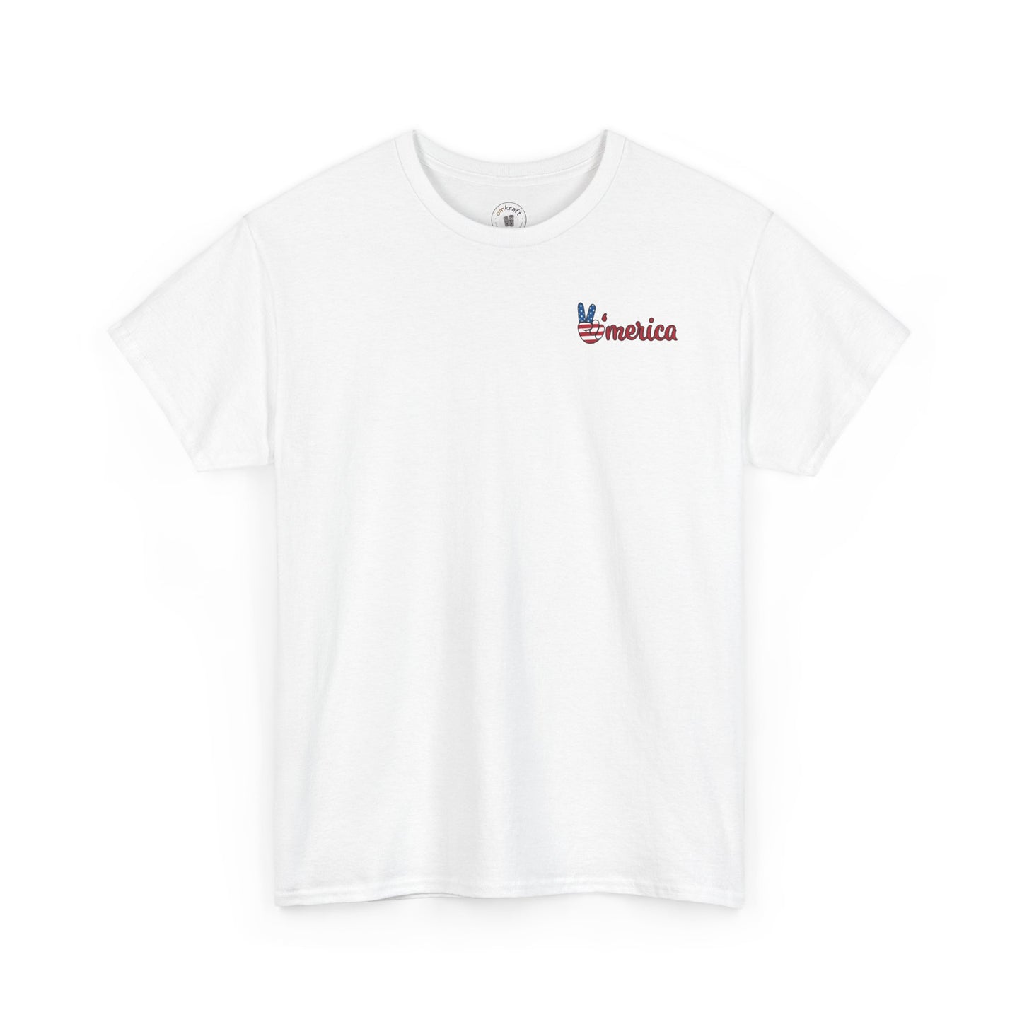 Patriotic Graphic Tee for All Occasions, USA Pride Shirt, Unisex Casual Wear, 4th of July T-Shirt, American Pride Apparel