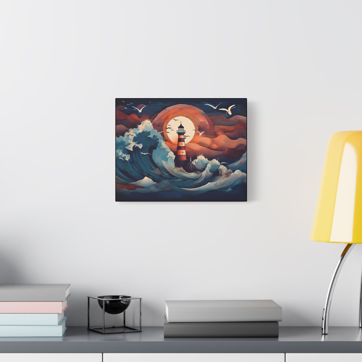Canvas Print - Lighthouse colorful