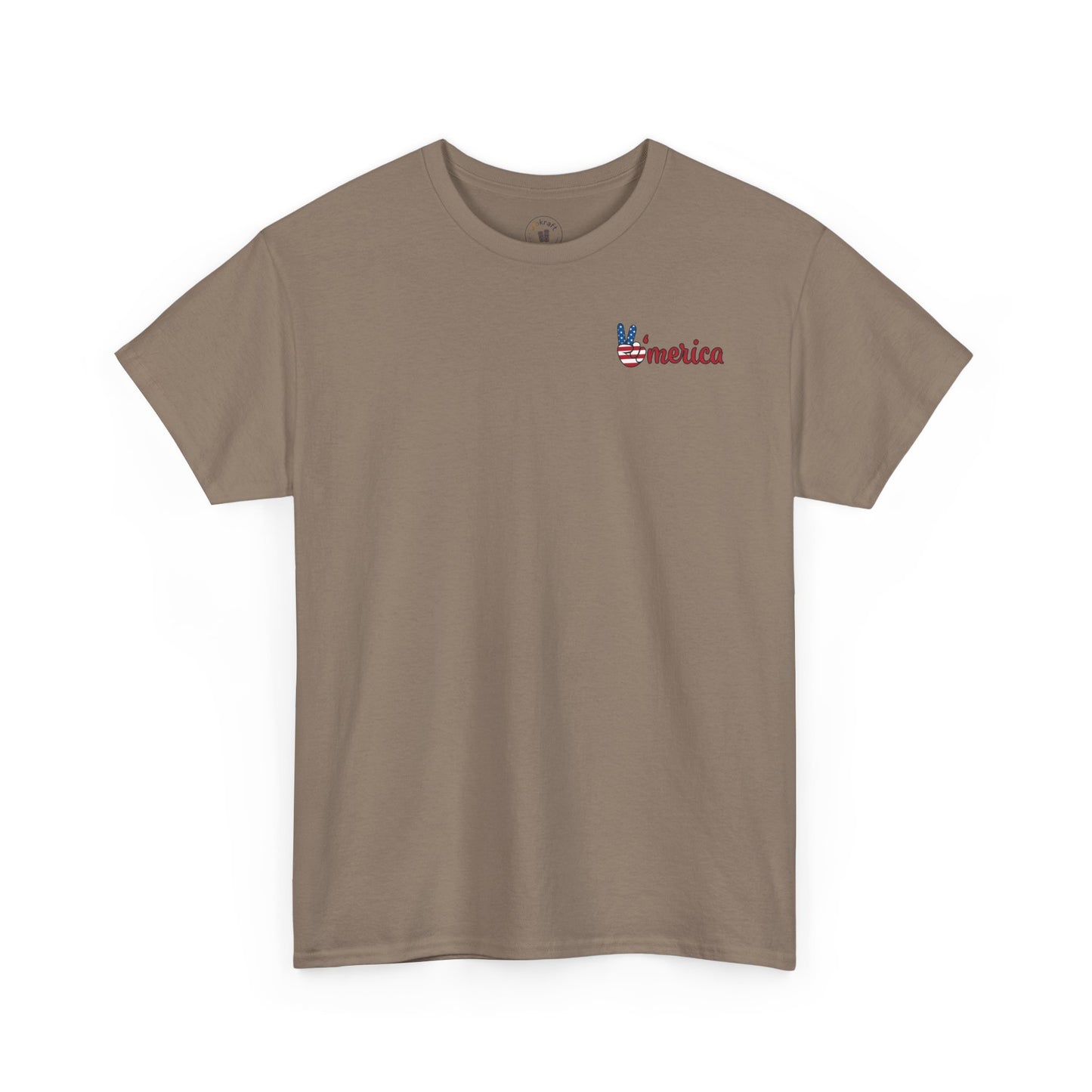 Patriotic Graphic Tee for All Occasions, USA Pride Shirt, Unisex Casual Wear, 4th of July T-Shirt, American Pride Apparel