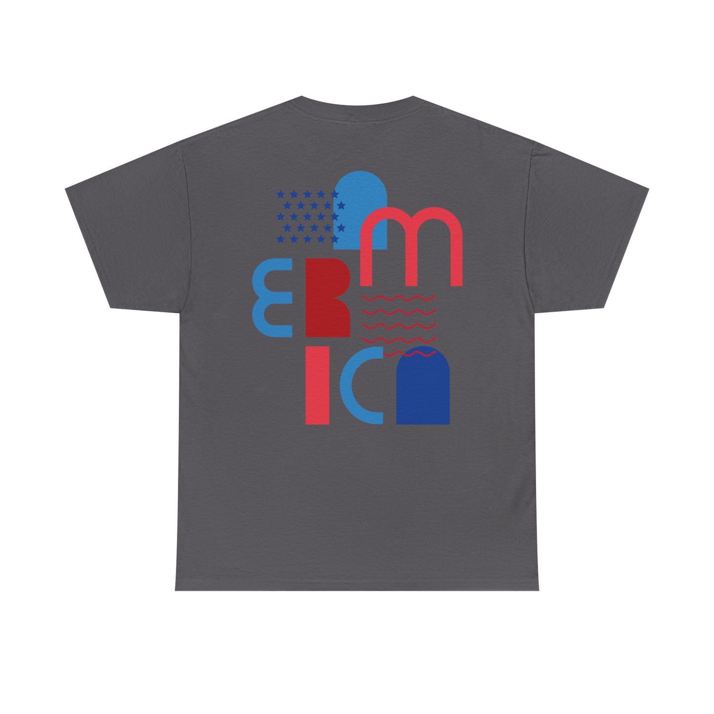 Patriotic Graphic Tee for All Occasions, USA Pride Shirt, Unisex Casual Wear, 4th of July T-Shirt, American Pride Apparel